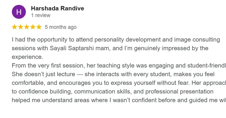 Learner review