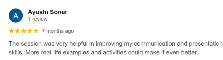 Learner review