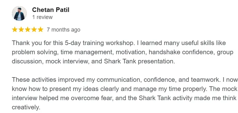 Learner review